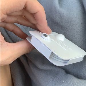 Apple headphones wired (lightning adapter)